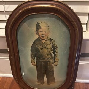 Vintage Framed Child Portrait